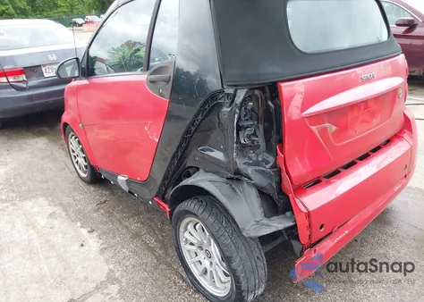 2012 Smart Fortwo Passion из США, поврежденный, VIN WMEEK3BA2CK559941